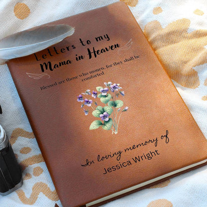 Letters to my mom in heaven grief journal – mother remembrance gift – view 4