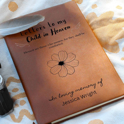Pregnancy loss gift child in Heaven Memorial Journal - Remembrance – view 6