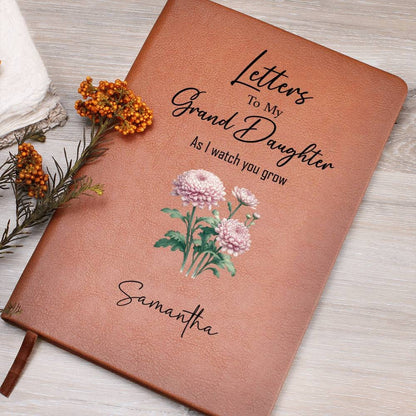 Letters To My Granddaughter Journal- Personalized Message Journal – view 10