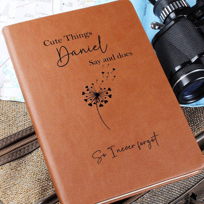 Cute Things My Kids Say and Does personalized Journal – view 8