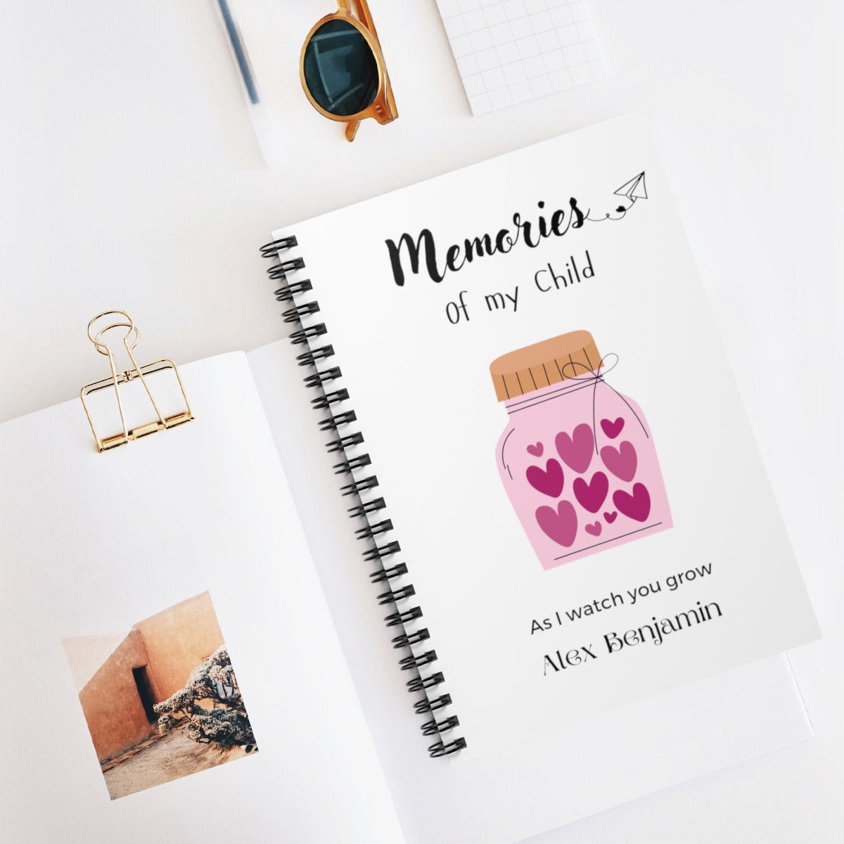 Memories of My Baby | New Mom Gift, Baby Shower Gift, Pregnancy Journal, Baby Memory Book, Letters to my baby, as I watch you grow, child