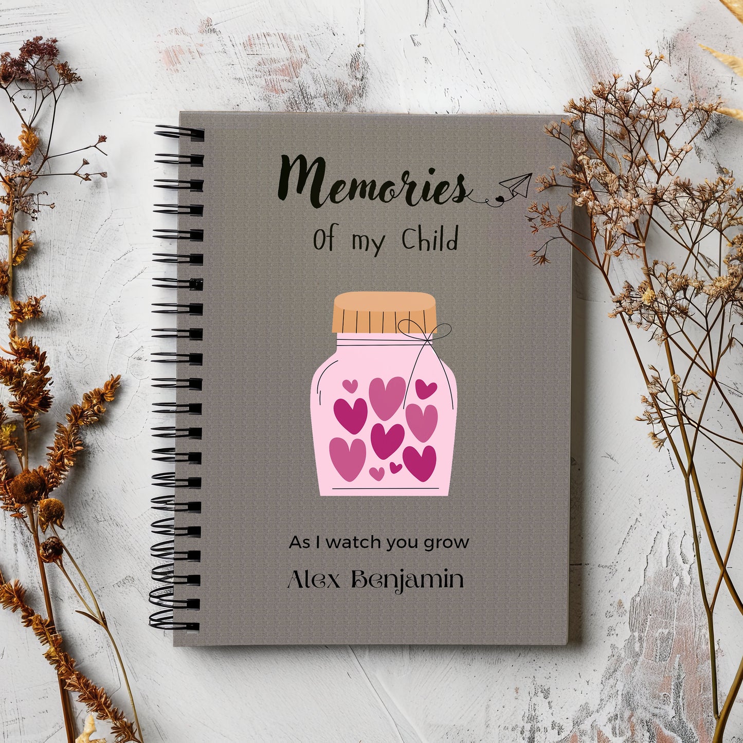 Memories of My Baby | New Mom Gift, Baby Shower Gift, Pregnancy Journal, Baby Memory Book, Letters to my baby, as I watch you grow, child