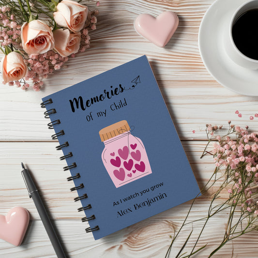 Memories of My Baby | New Mom Gift, Baby Shower Gift, Pregnancy Journal, Baby Memory Book, Letters to my baby, as I watch you grow, child