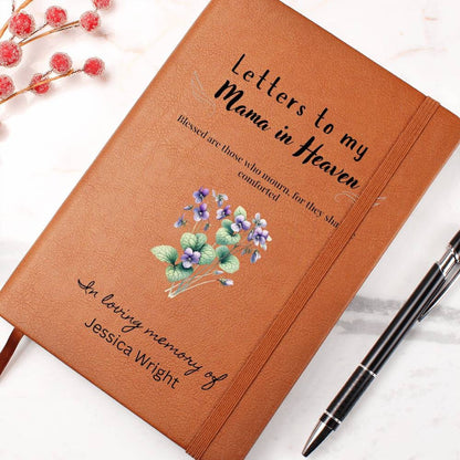 Letters to my mom in heaven grief journal – mother remembrance gift – view 8