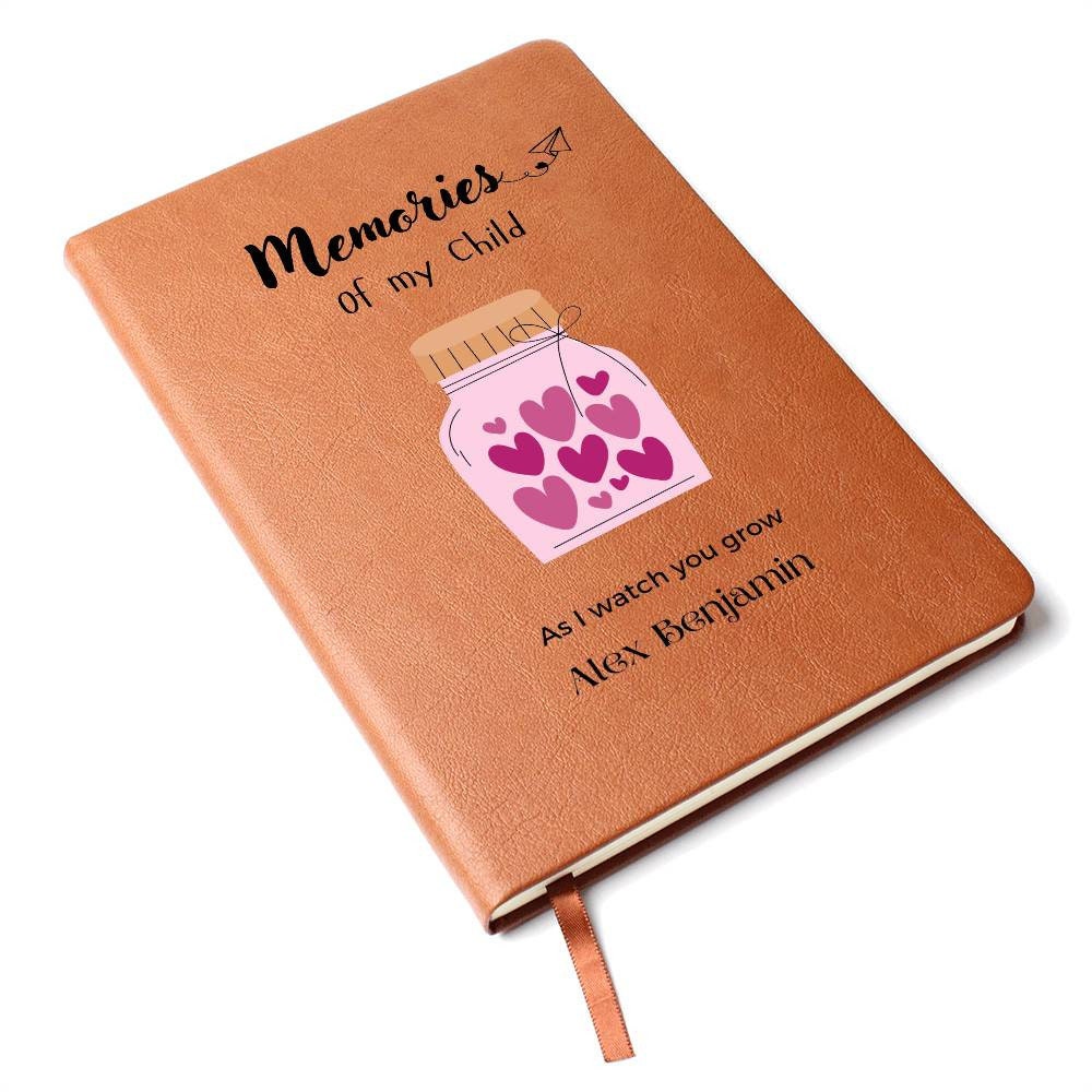 Memories of My child journal – New Mom Gift – view 7
