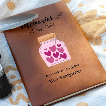 Memories of My child journal – New Mom Gift – view 5