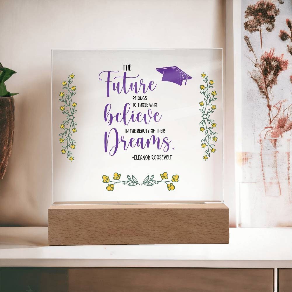 Personalized Graduation Plaque – Class of 2024 High School Grad Gift – view 7