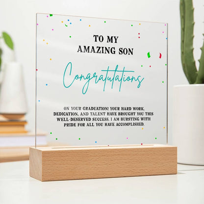 Class of 2024 Graduation Gift for Son – University grad son
