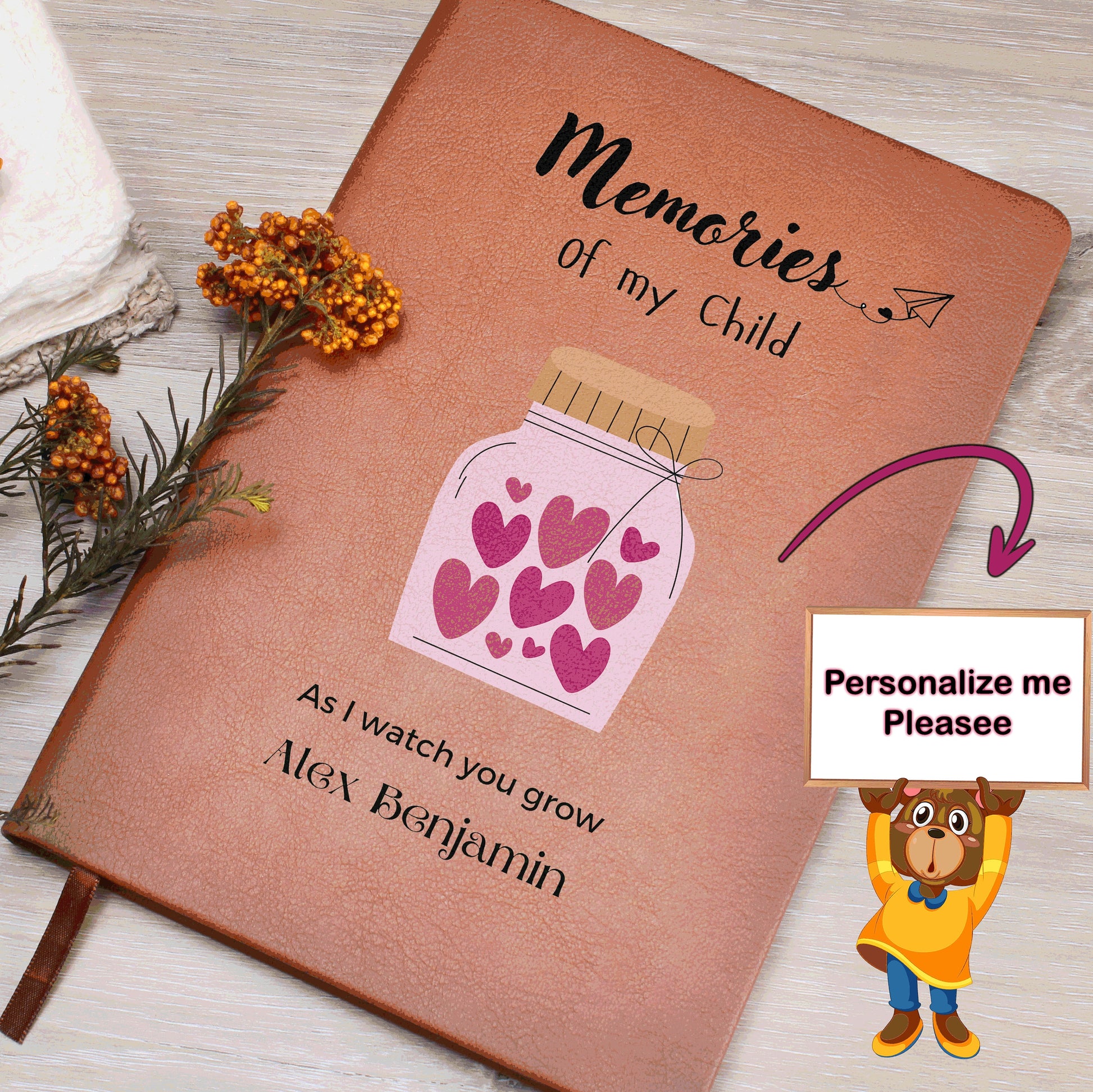 Memories of My child journal – New Mom Gift