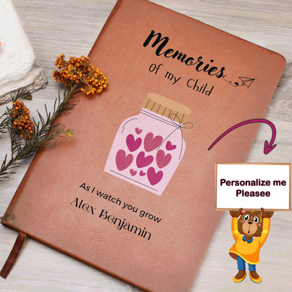 Memories of My child journal – New Mom Gift