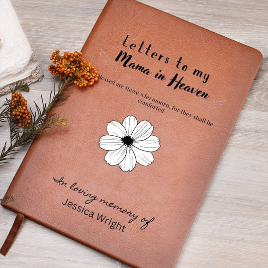 Letters to my mama in heaven Grief Journal, Loss of Mother Gift, Mom Memorial Gift, Bereavement Gift, Sympathy Gift for mom, mom in heaven