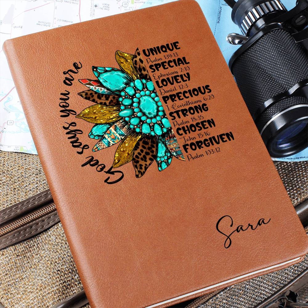 God Says Positive Affirmations Journal – Gift for Church friends – view 7