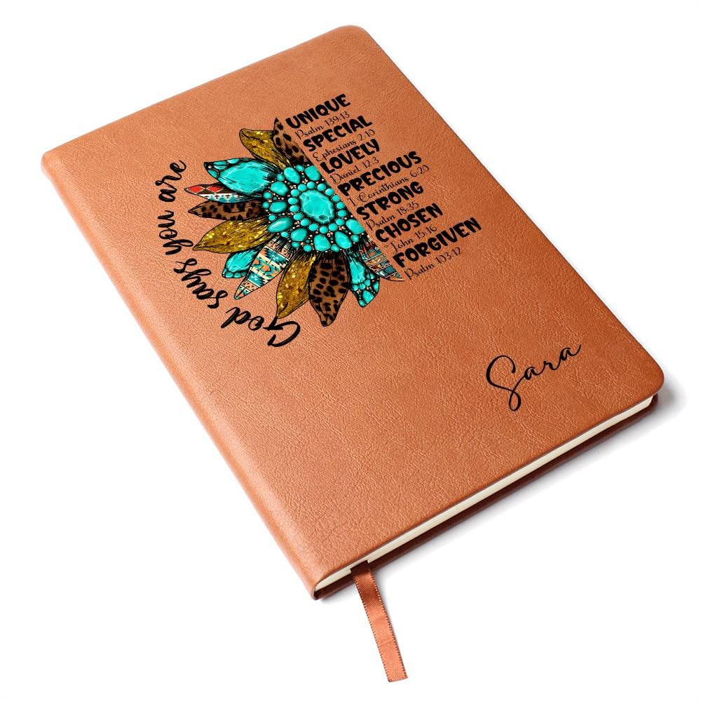 God Says Positive Affirmations Journal – Gift for Church friends – view 9