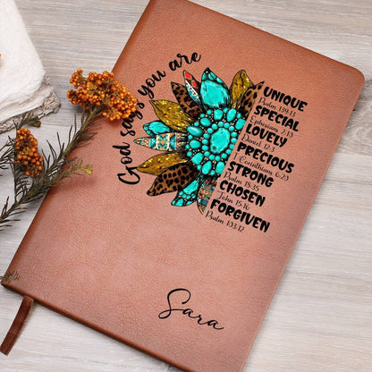 God Says Positive Affirmations Journal – Gift for Church friends