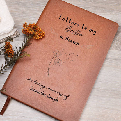 Bestie in heaven grief journal – sympathy gift