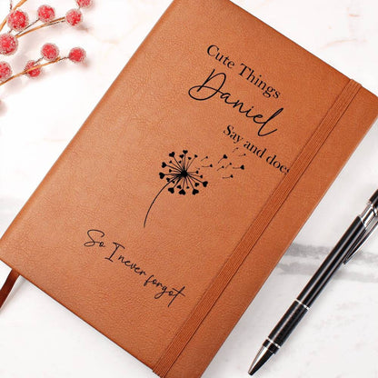 Cute Things My Kids Say and Does personalized Journal – view 6