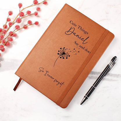 Cute Things My Kids Say and Does personalized Journal – view 5