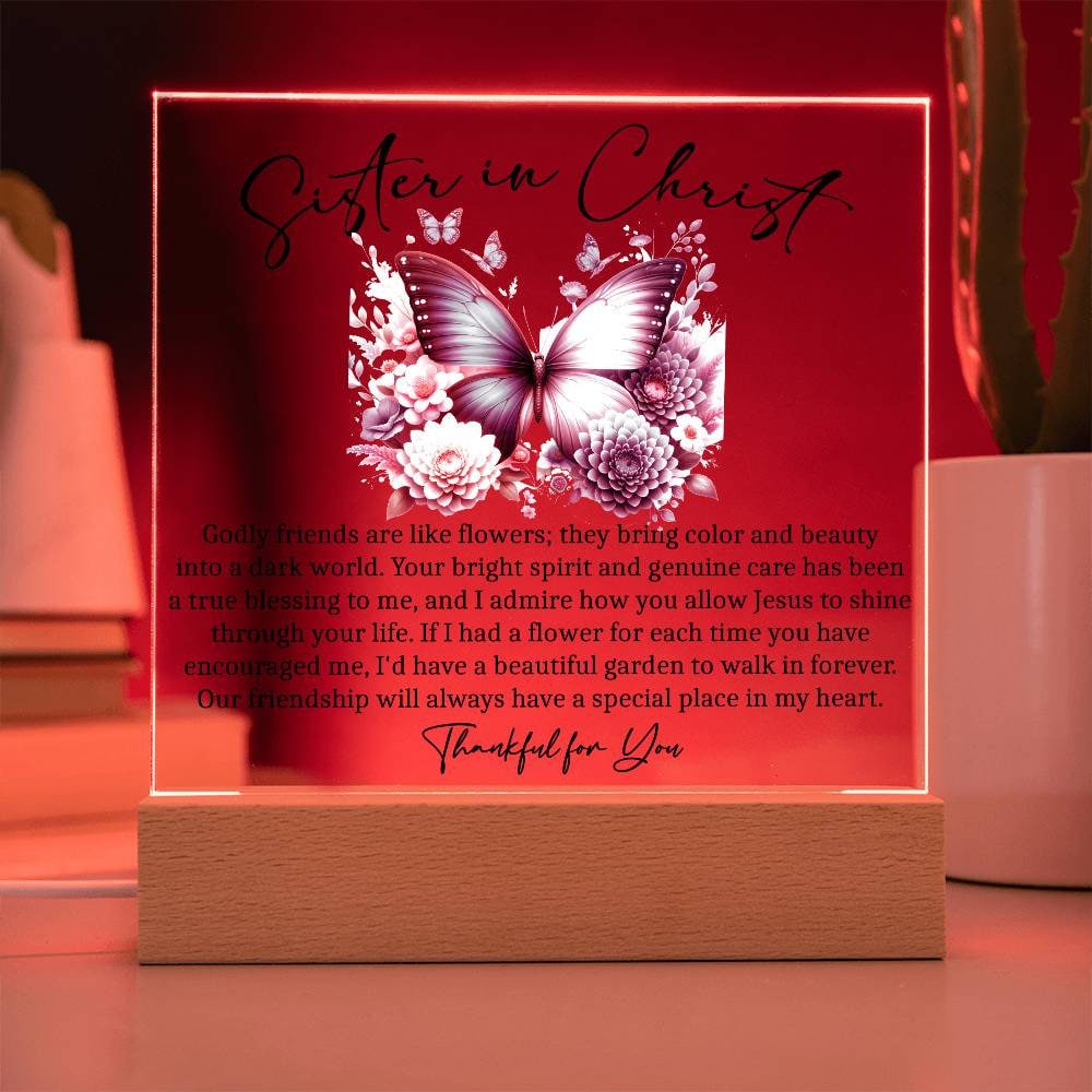 Sister in Christ Friendship Gift Christian Christmas gift Thank you – view 9