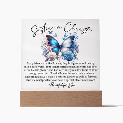 Sister in Christ Friendship Gift Christian Christmas gift Thank you – view 10