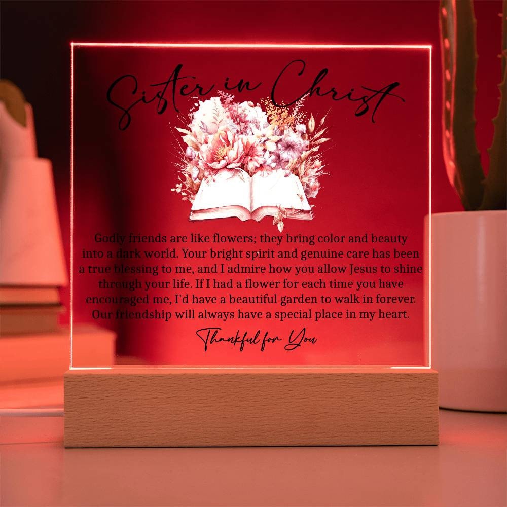Sister in Christ Christian Mentor Gifts for Women of Faith Friendship – view 6