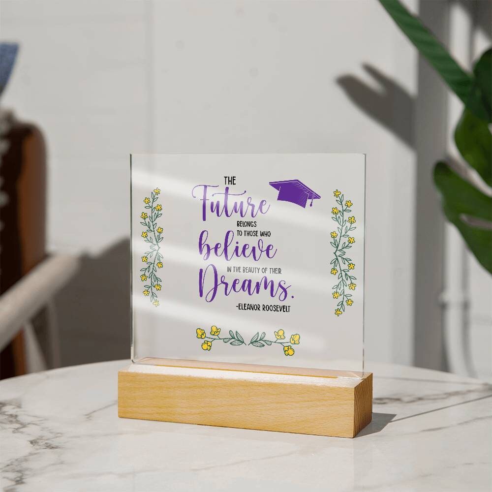Personalized Graduation Plaque – Class of 2024 High School Grad Gift – view 8