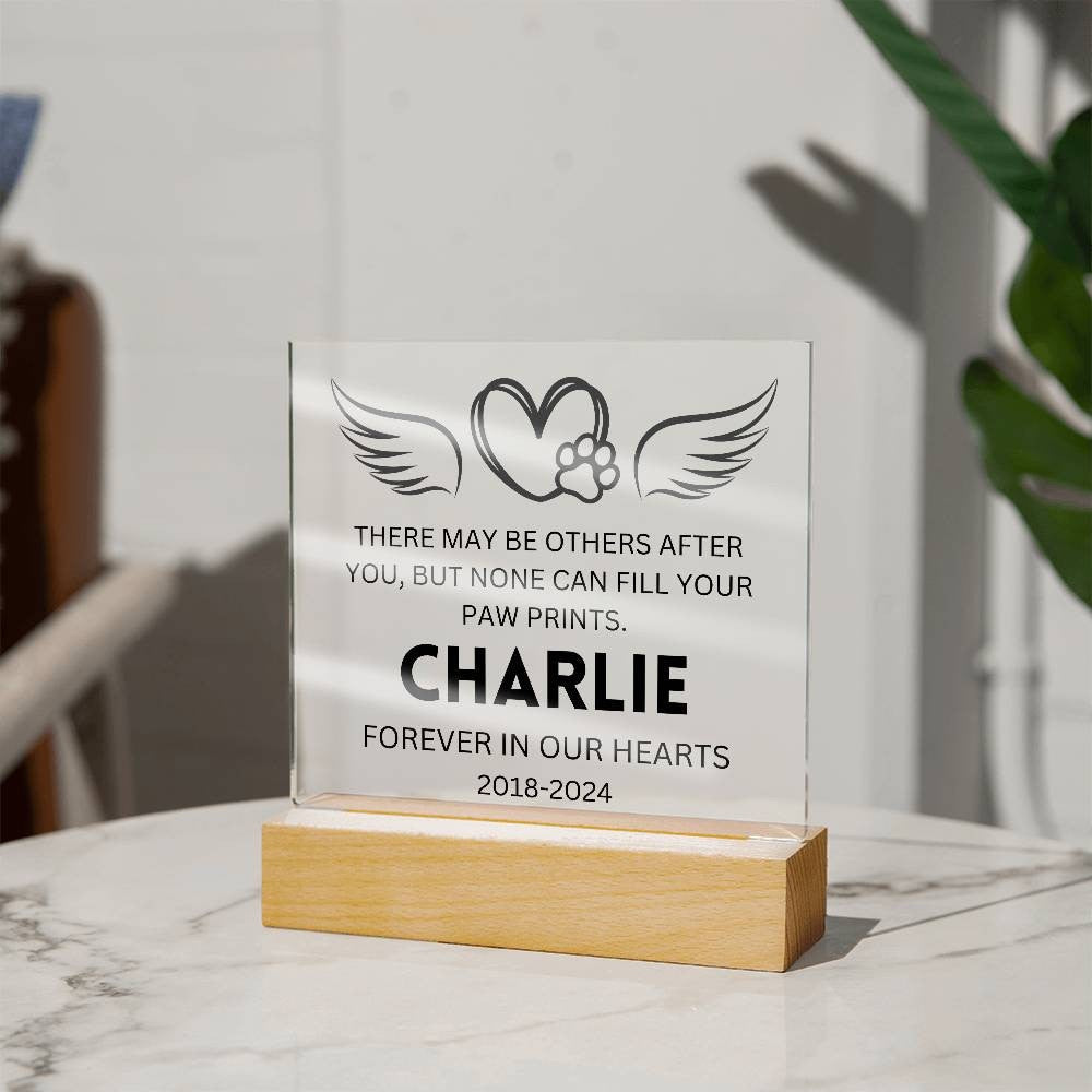 Pet Memorial Plaque Sympathy Gift for Pet Loss Remembrance – view 9