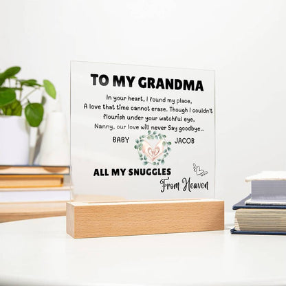 Grandma of an Angel Memorial Keepsake for loss of grandchild – view 8