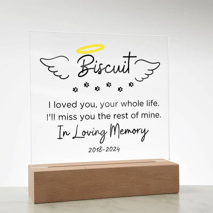 Pet In Heaven Custom pet memorial plaque – view 10