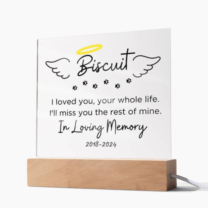 Pet In Heaven Custom pet memorial plaque – view 8