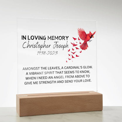 Personalized Memorial Plaque for Loss of Loved One – Sympathy gift – view 9