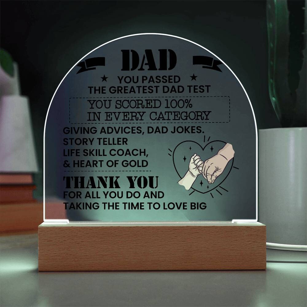 Greatest dad gift, dad birthday, dad birthday gift, gift for dad, daddy gift, gift from son, dad christmas gift, gift for father, best dad