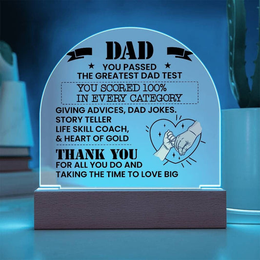 Greatest dad gift, dad birthday, dad birthday gift, gift for dad, daddy gift, gift from son, dad christmas gift, gift for father, best dad