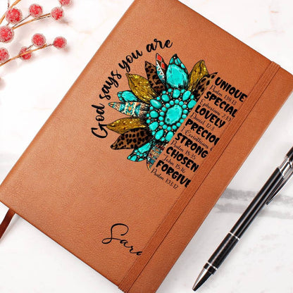 God Says Positive Affirmations Journal – Gift for Church friends – view 10