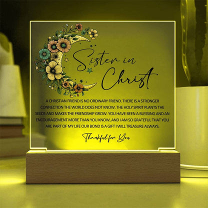 Sister in Christ Friendship Christmas Gift Christian Thank you Friend – view 2