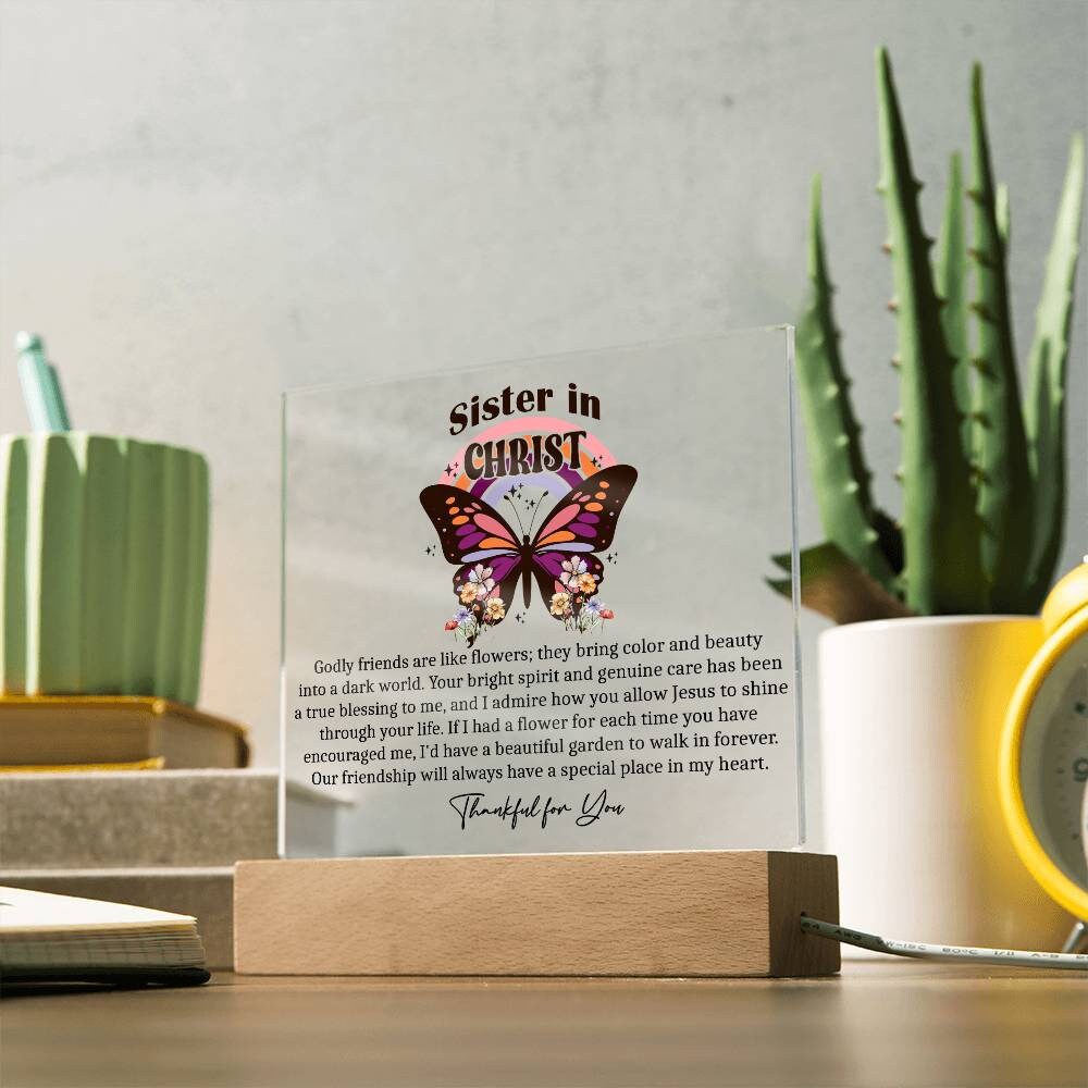 Sister in Christ Christian Friendship Gift Christian Birthday Gift – view 3