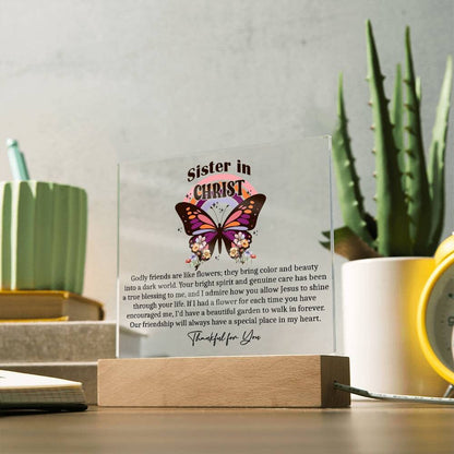 Sister in Christ Christian Friendship Gift Christian Birthday Gift – view 3