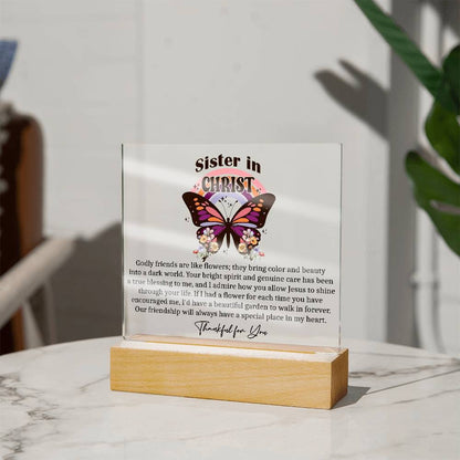 Sister in Christ Christian Friendship Gift Christian Birthday Gift – view 9