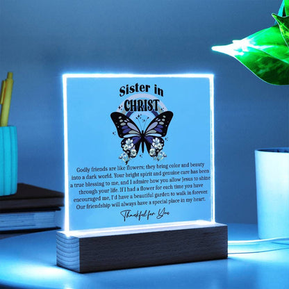 Sister in Christ Christian Friendship Gift Christian Birthday Gift – view 2