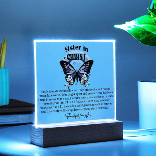 Sister in Christ Christian Friendship Gift Christian Birthday Gift – view 2