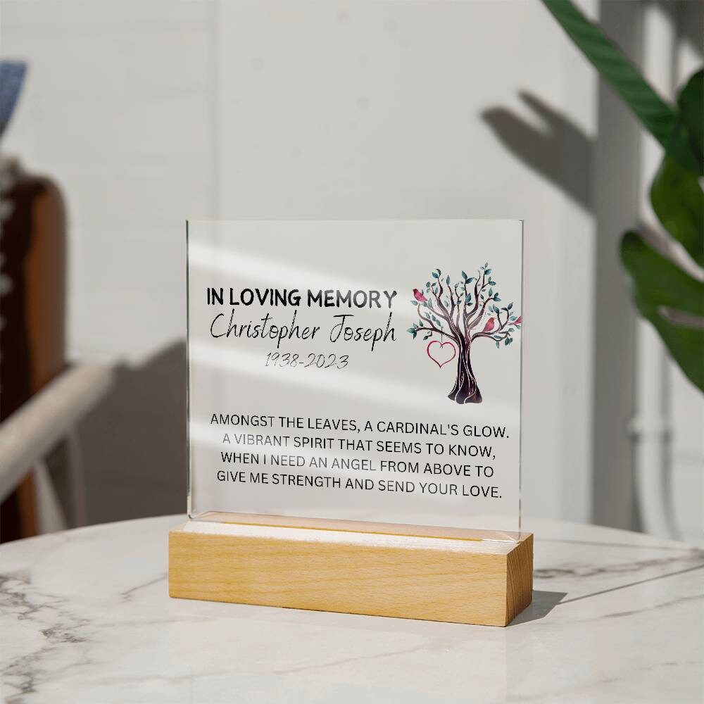 Memorial Plaque for Loss of Loved One – view 7