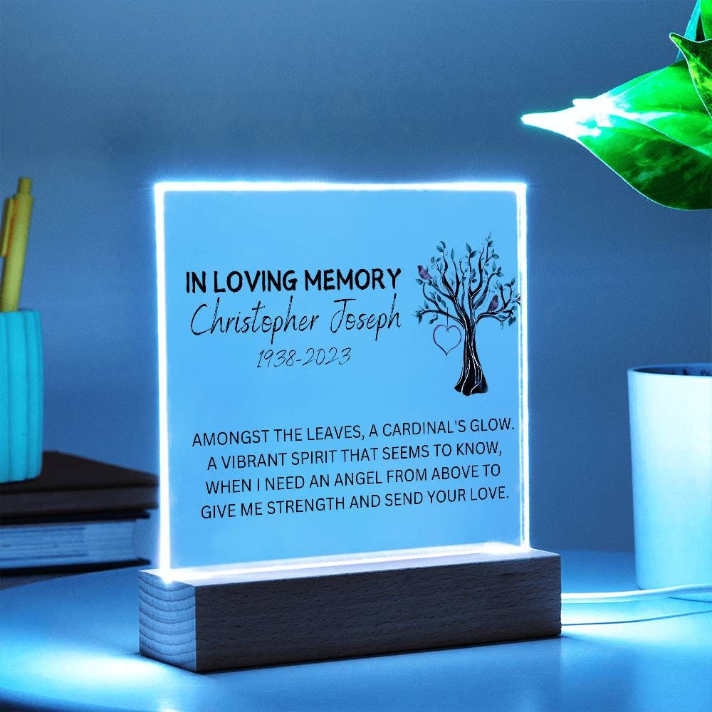 Memorial Plaque for Loss of Loved One – view 10