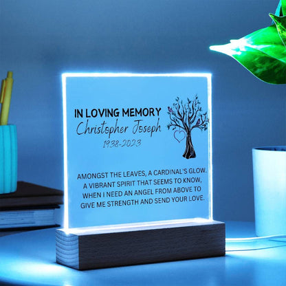 Memorial Plaque for Loss of Loved One – view 10