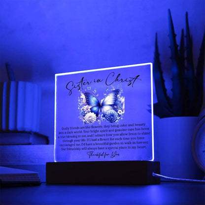 Sister in Christ Friendship Gift Christian Christmas gift Thank you – view 6