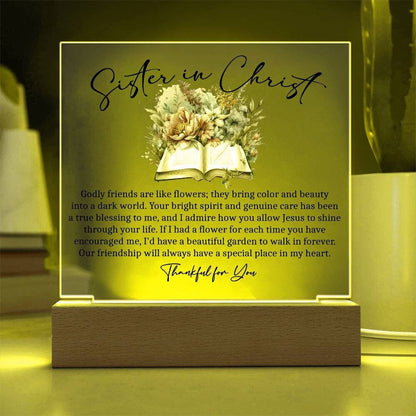 Sister in Christ Christian Mentor Gifts for Women of Faith Friendship – view 2