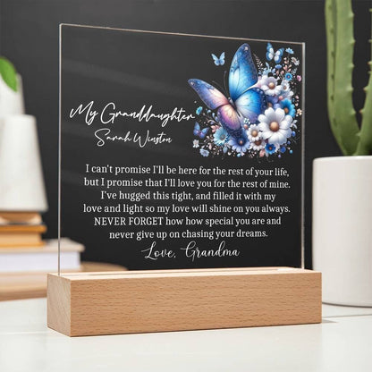 Granddaughter gift Acrylic Plaque