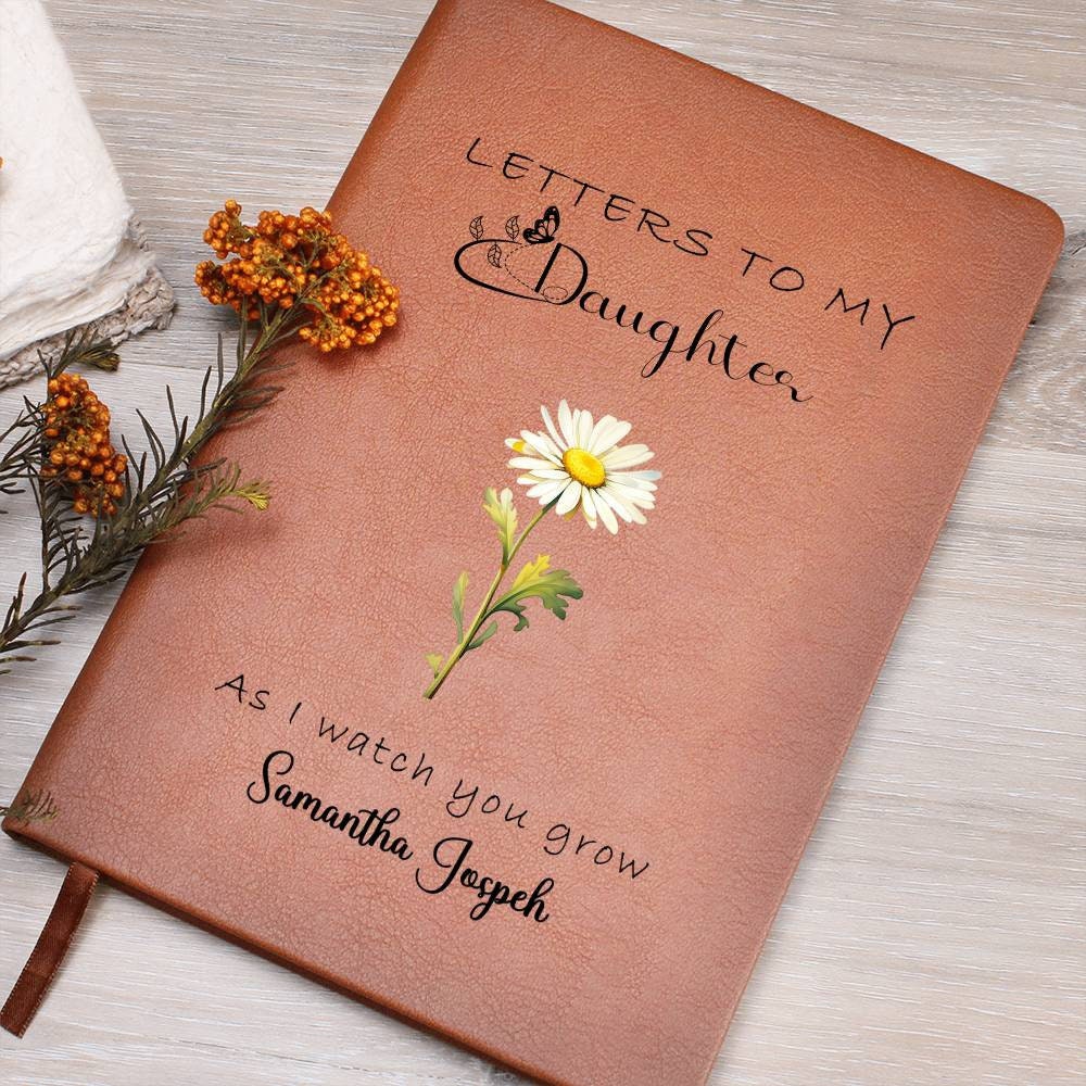 Letters to my daughter Birth month flower journal – view 7