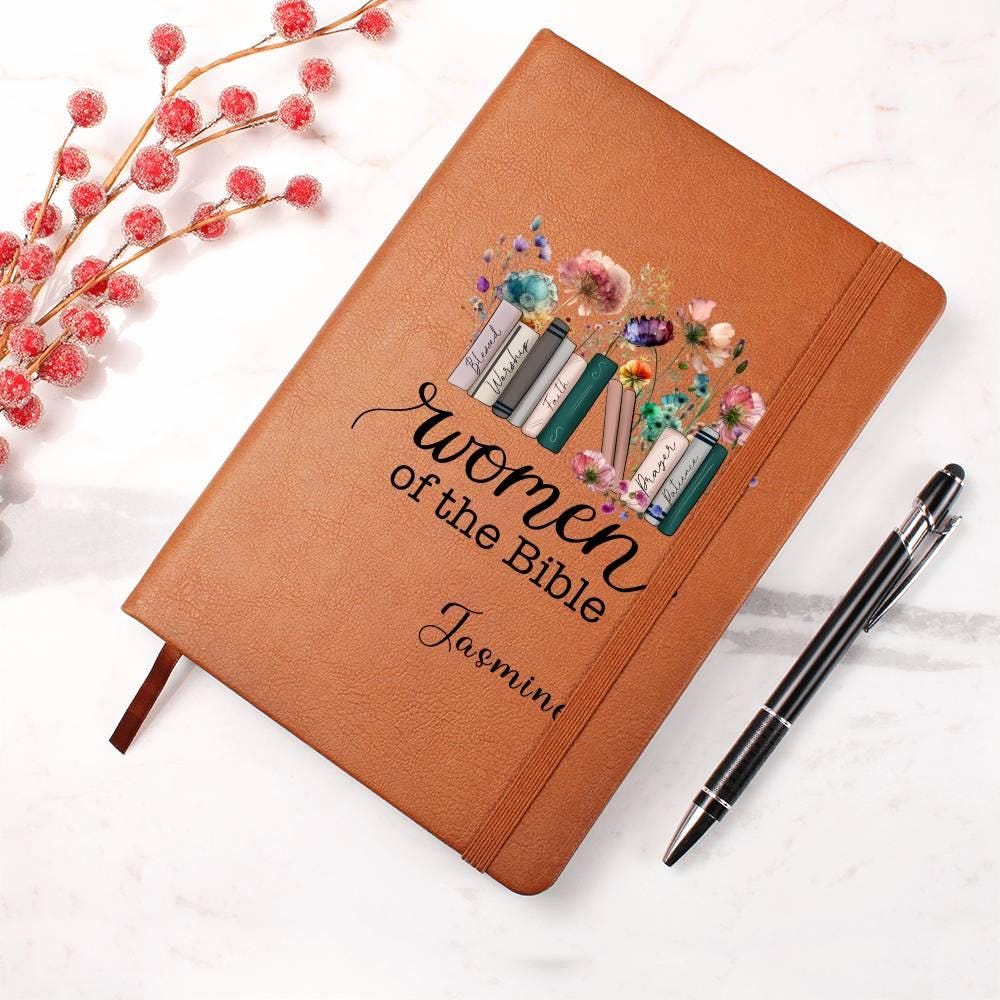 Women of the Bible Personalized Journal – Gift for Church friends – view 6