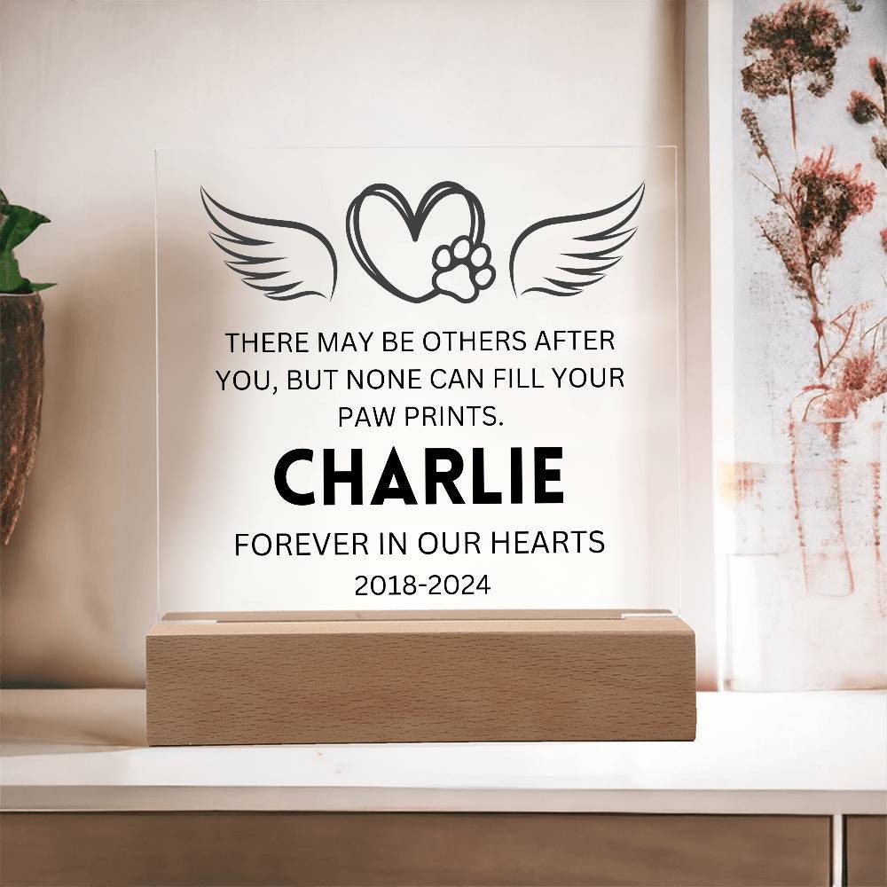 Pet Memorial Plaque Sympathy Gift for Pet Loss Remembrance – view 8