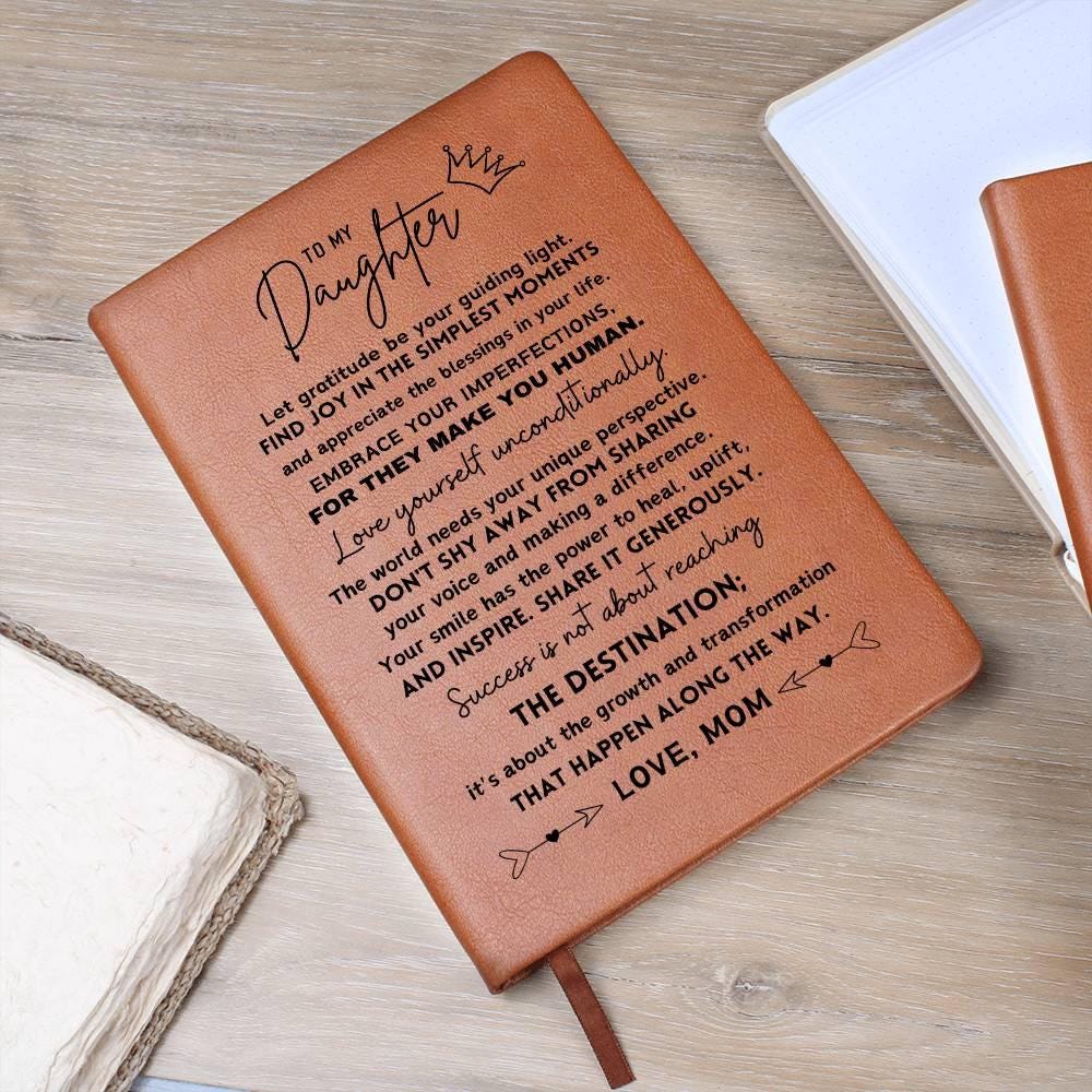 Daughter Personalized Keepsake Journal Gift from Mom/Dad – view 5