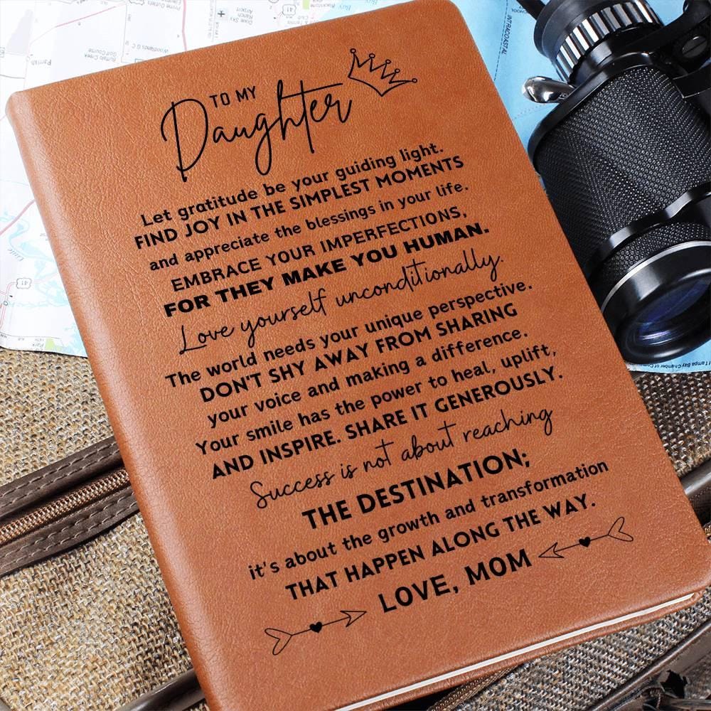 Daughter Personalized Keepsake Journal Gift from Mom/Dad – view 8
